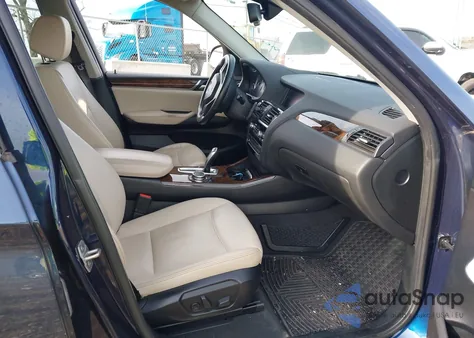 2015 BMW X3 xDrive35I from USA, damaged, VIN 5UXWX7C57F0K35816